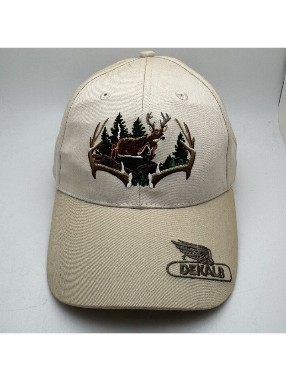 DEKALB Crystal Valley Baseball Cap Hat Deer Buck Hunting Embroidered K-Products